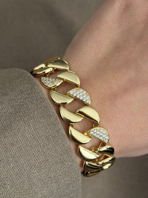 MY1VPBRCL00151 gold-bracelet-stainless-steel-wholesale-myaccessories wholesale jewelry BRACELETS  Catwalk Jewellery Europe