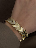 MY1VPBRCL00155 gold-bracelet-stainless-steel-wholesale-myaccessories wholesale jewelry BRACELETS  Catwalk Jewellery Europe
