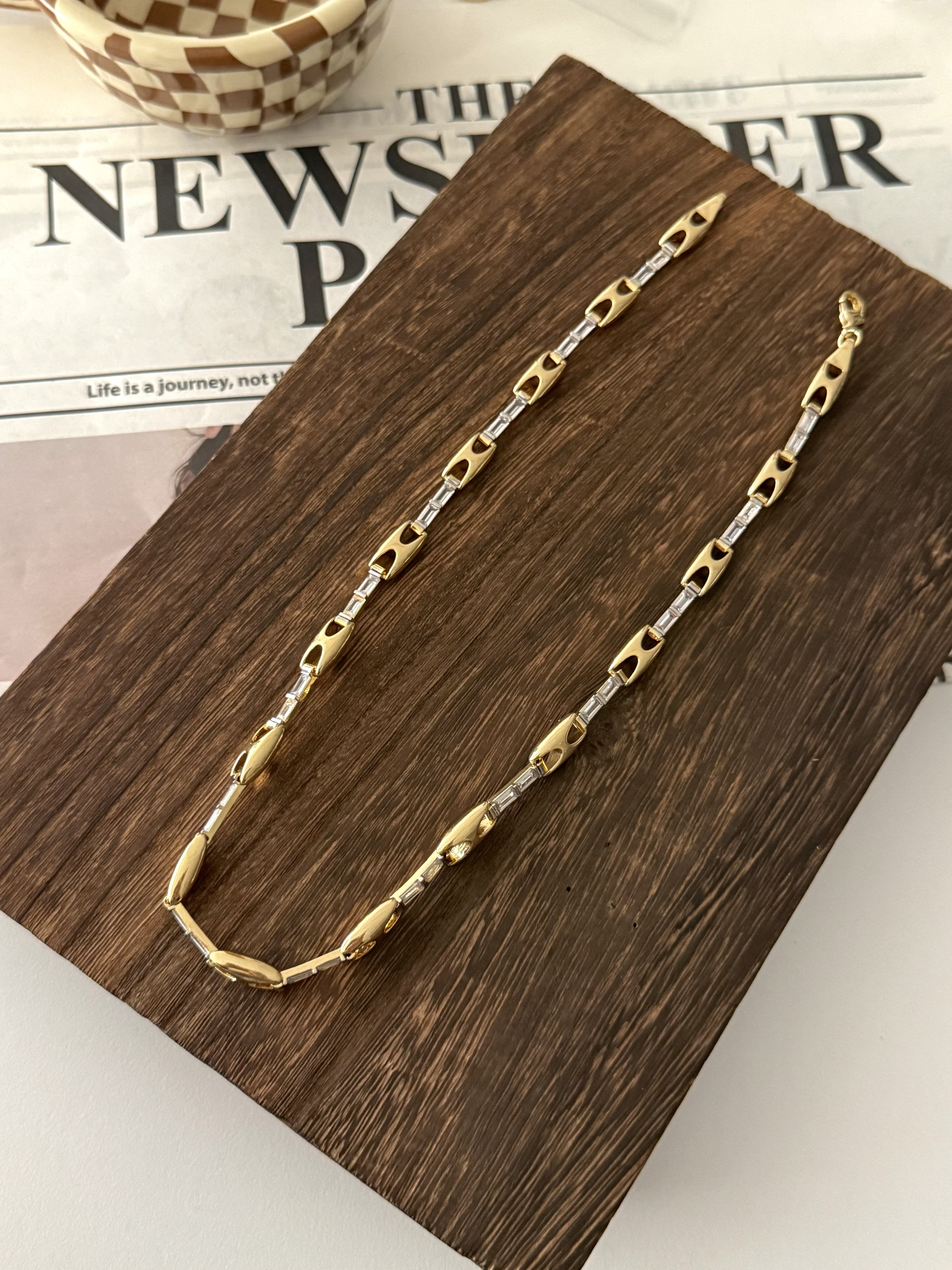 MY1VPNKLC0088 gold-necklace-stainless-steel-waterproof-layered-trendy-wholesale-myaccessories wholesale jewelry NECKLACE  Catwalk Jewellery Europe