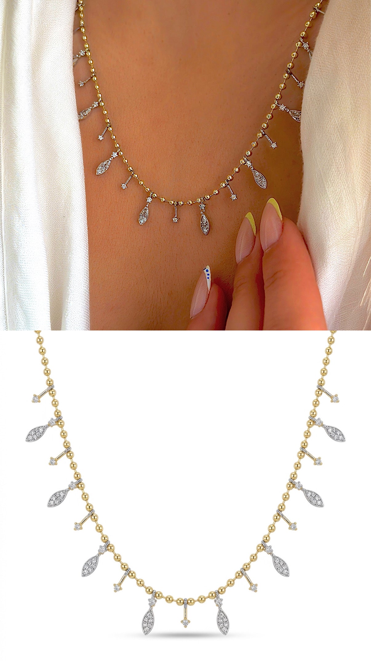 MY1VPNKLC0089 gold-necklace-stainless-steel-waterproof-layered-trendy-wholesale-myaccessories wholesale jewelry NECKLACE  Catwalk Jewellery Europe