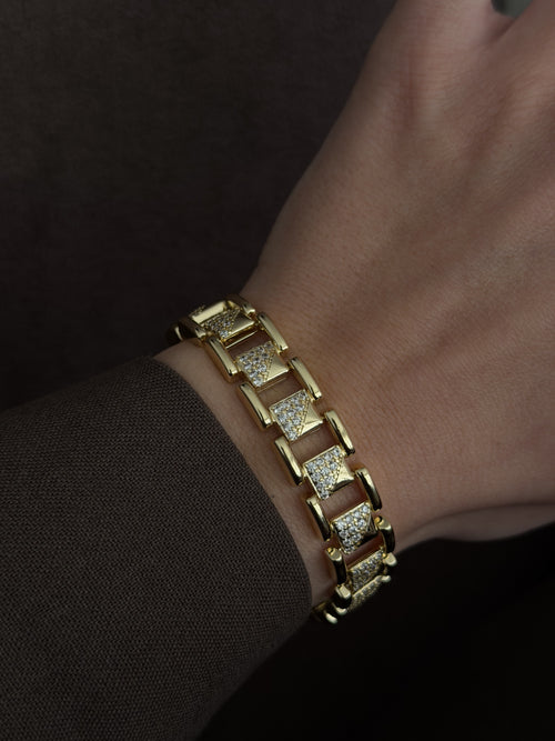 MY1VPBRCL00170 gold-bracelet-stainless-steel-wholesale-myaccessories wholesale jewelry BRACELETS  Catwalk Jewellery Europe