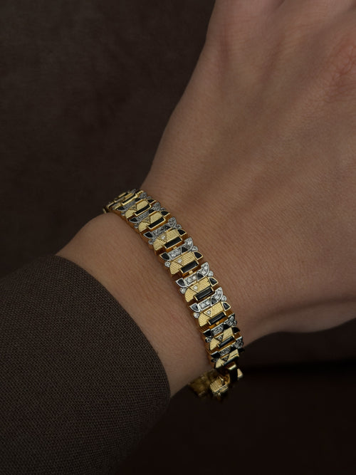 MY1VPBRCL00175 gold-bracelet-stainless-steel-wholesale-myaccessories wholesale jewelry BRACELETS  Catwalk Jewellery Europe