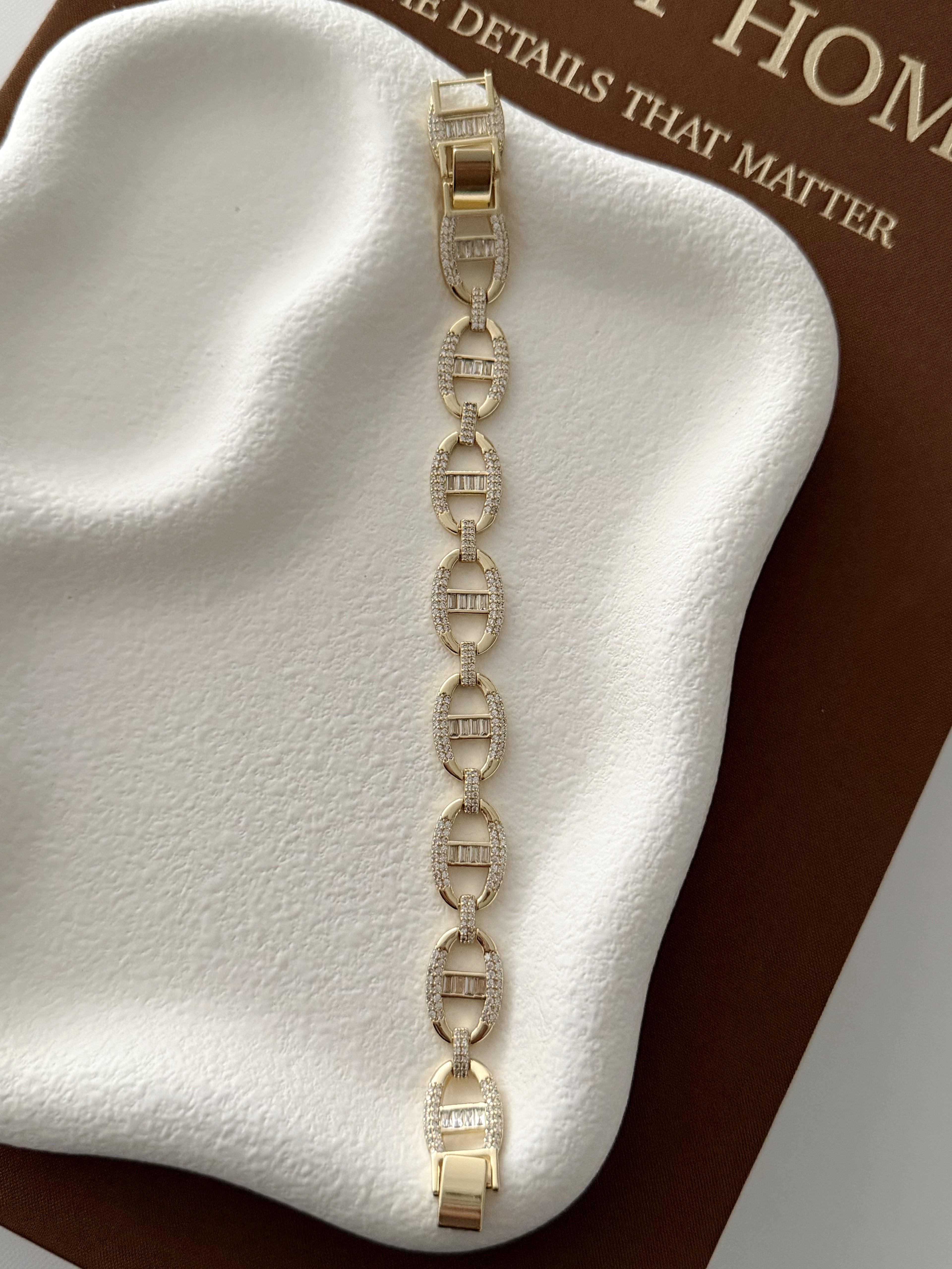 14K Gold Plated Cubic Zirconia Bracelets  – Catwalk Jewellery wholesale jewelry BRACELETS  Catwalk Jewellery Europe