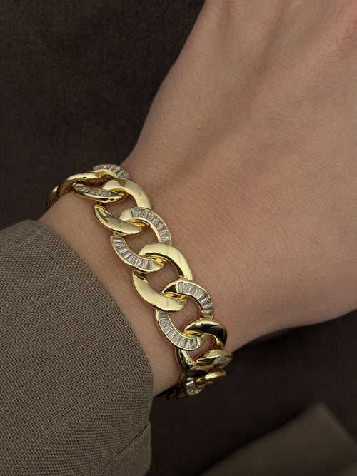 MY1VPBRCL00180 gold-bracelet-stainless-steel-wholesale-myaccessories wholesale jewelry BRACELETS  Catwalk Jewellery Europe