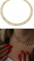MY1VPNKLC00111 gold-necklace-stainless-steel-waterproof-layered-trendy-wholesale-myaccessories wholesale jewelry NECKLACE  Catwalk Jewellery Europe