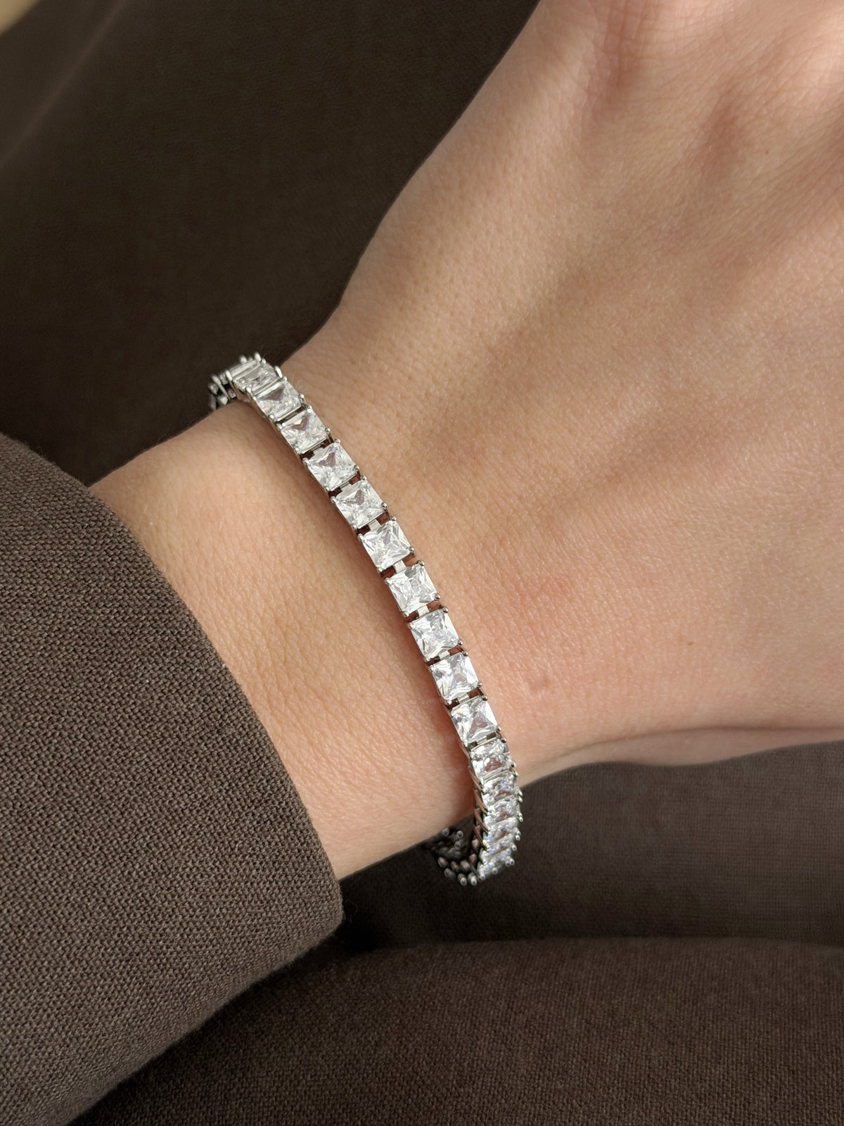 Rhodium Plated Cubic Zirconia Bracelets  – Catwalk Jewellery wholesale jewelry BRACELETS  Catwalk Jewellery Europe