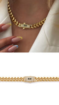 MY1VPNKLC00105 gold-necklace-stainless-steel-waterproof-layered-trendy-wholesale-myaccessories wholesale jewelry NECKLACE  Catwalk Jewellery Europe
