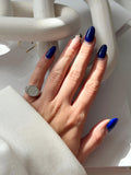 Silver CZ Pave Round Signet Ring wholesale jewelry RINGS Catwalk Jewellery Europe