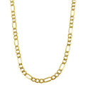 Gold Classic Figaro Chain Necklace - CW1NKL0059 | Wholesale Stainless Steel Jewelry Catwalk Jewellery Europe