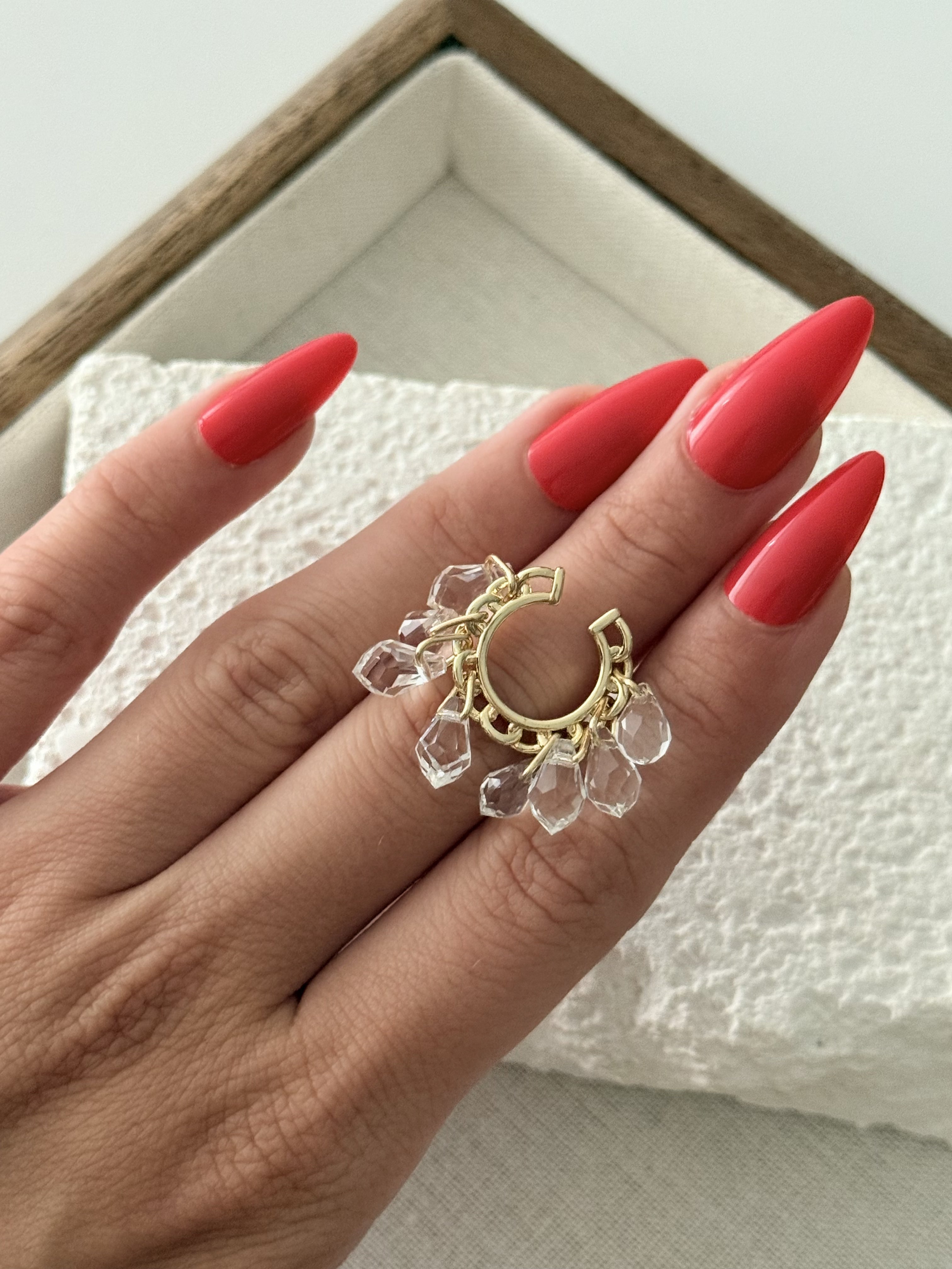 MY1VPEARC001 gold-ear-cuff-stainless-steel-waterproof-trendy-wholesale-myaccessories wholesale jewelry EARCUFFS  Catwalk Jewellery Europe