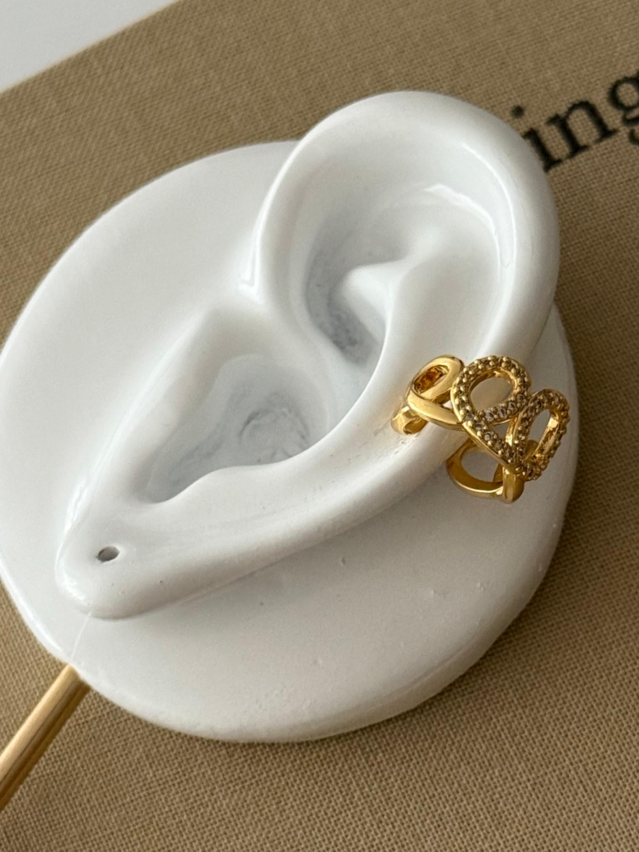 MY1VPEARC0021 gold-ear-cuff-stainless-steel-waterproof-trendy-wholesale-myaccessories wholesale jewelry EARCUFFS  Catwalk Jewellery Europe