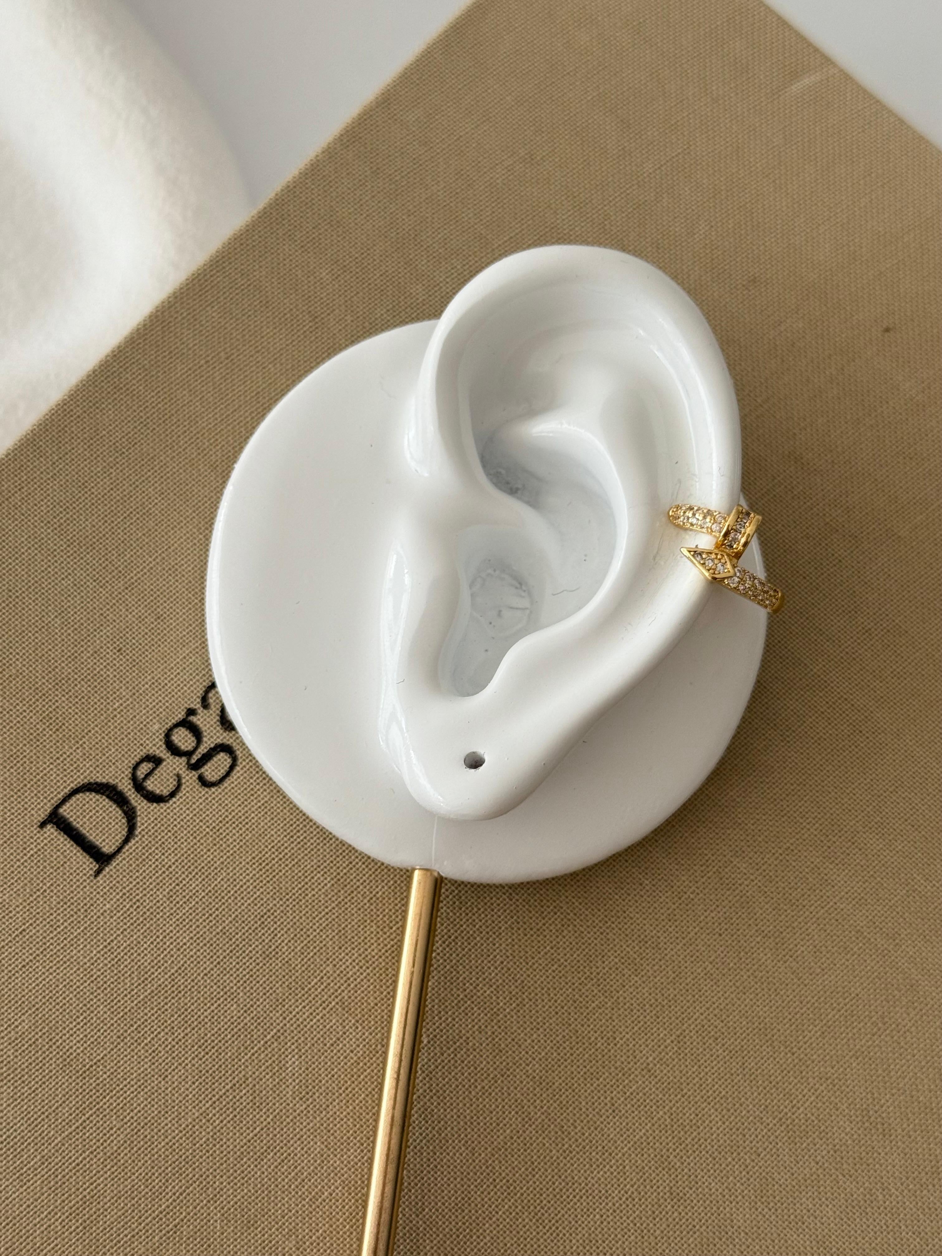 MY1VPEARC0028 gold-ear-cuff-stainless-steel-waterproof-trendy-wholesale-myaccessories wholesale jewelry EARCUFFS  Catwalk Jewellery Europe