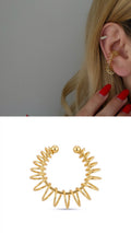 MY1VPEARC0034 gold-ear-cuff-stainless-steel-waterproof-trendy-wholesale-myaccessories wholesale jewelry EARCUFFS  Catwalk Jewellery Europe