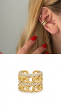 MY1VPEARC0038 gold-ear-cuff-stainless-steel-waterproof-trendy-wholesale-myaccessories wholesale jewelry EARCUFFS  Catwalk Jewellery Europe