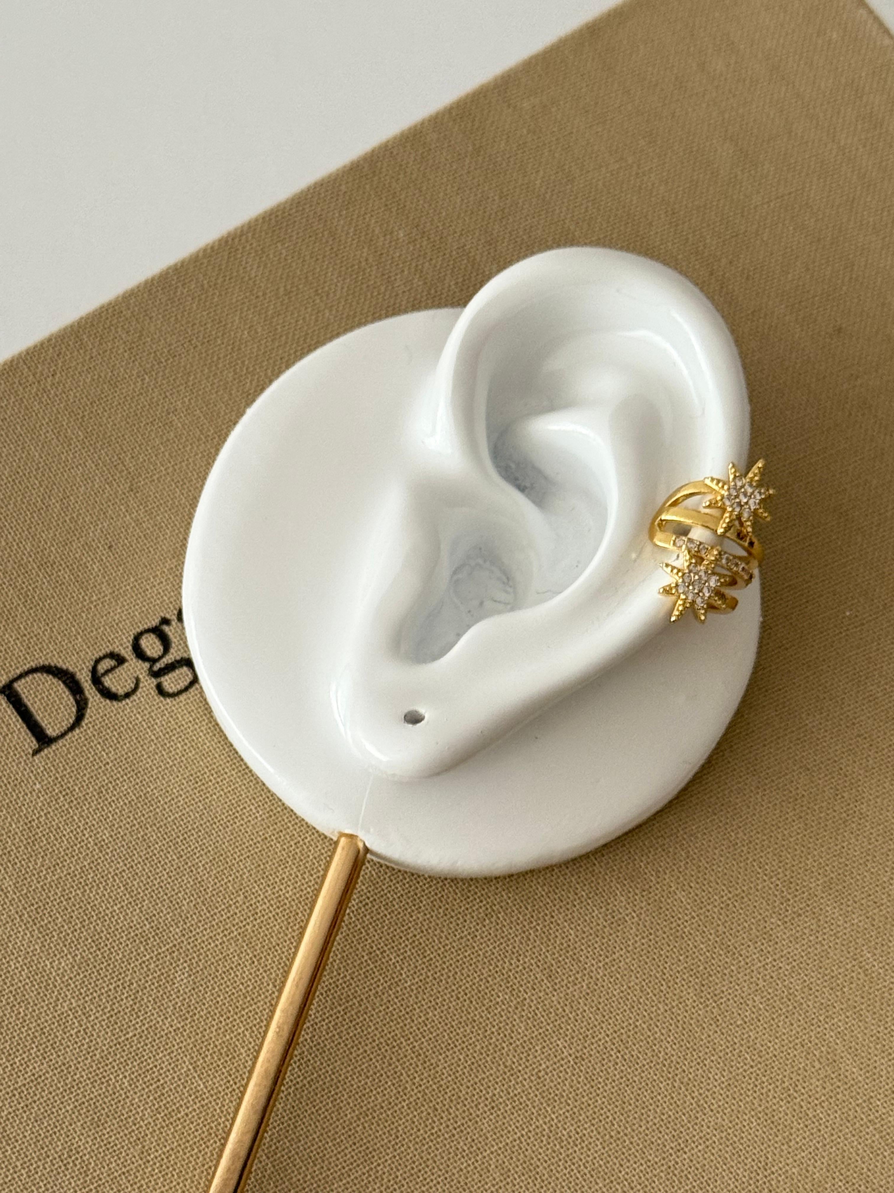 MY1VPEARC0057 gold-ear-cuff-stainless-steel-waterproof-trendy-wholesale-myaccessories wholesale jewelry EARCUFFS  Catwalk Jewellery Europe