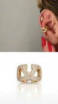 MY1VPEARC0067 gold-ear-cuff-stainless-steel-waterproof-trendy-wholesale-myaccessories wholesale jewelry EARCUFFS  Catwalk Jewellery Europe