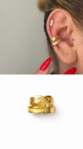 MY1VPEARC0077 gold-ear-cuff-stainless-steel-waterproof-trendy-wholesale-myaccessories wholesale jewelry EARCUFFS  Catwalk Jewellery Europe