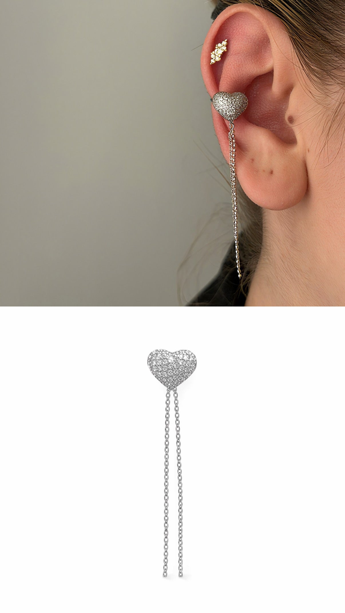 MY1VPEARC0079 gold-ear-cuff-stainless-steel-waterproof-trendy-wholesale-myaccessories wholesale jewelry EARCUFFS  Catwalk Jewellery Europe