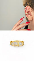 MY1VPEARC0083 gold-ear-cuff-stainless-steel-waterproof-trendy-wholesale-myaccessories wholesale jewelry EARCUFFS  Catwalk Jewellery Europe