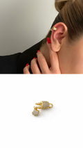 MY1VPEARC0084 gold-ear-cuff-stainless-steel-waterproof-trendy-wholesale-myaccessories wholesale jewelry EARCUFFS  Catwalk Jewellery Europe
