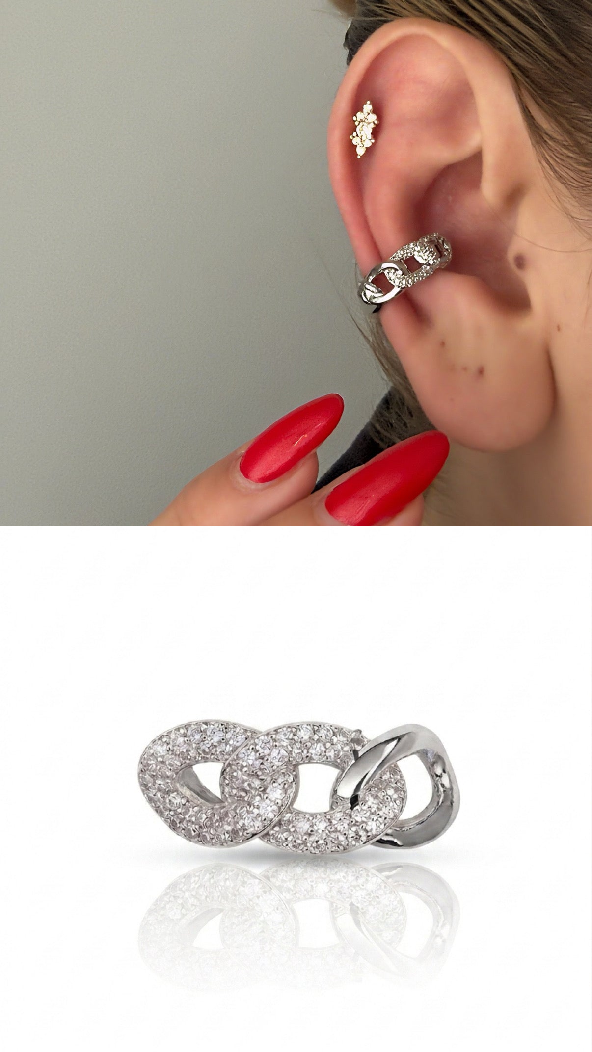 MY1VPEARC0088 gold-ear-cuff-stainless-steel-waterproof-trendy-wholesale-myaccessories wholesale jewelry EARCUFFS  Catwalk Jewellery Europe
