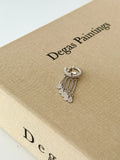 Silver CZ Pave Fringe Teardrop Charm Dangle Ear Cuff - CW1EARCUFF0053 | Wholesale Stainless Steel Jewelry Catwalk Jewellery Europe