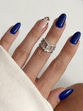 Silver CZ Pave Crown Tiara Band Ring wholesale jewelry RINGS Catwalk Jewellery Europe