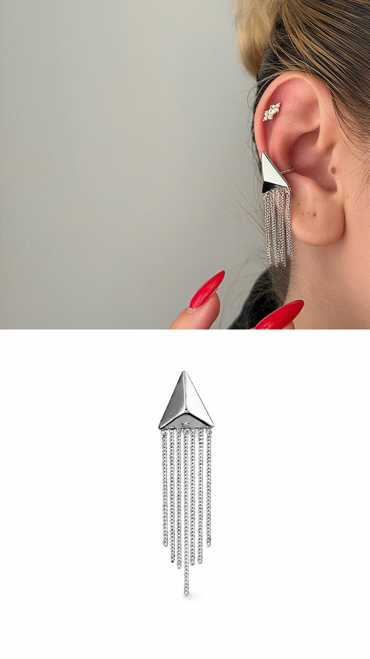 MY1VPEARC00116 gold-ear-cuff-stainless-steel-waterproof-trendy-wholesale-myaccessories wholesale jewelry EARCUFFS  Catwalk Jewellery Europe