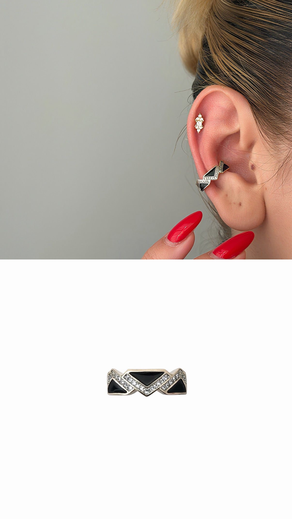 MY1VPEARC00118 gold-ear-cuff-stainless-steel-waterproof-trendy-wholesale-myaccessories wholesale jewelry EARCUFFS  Catwalk Jewellery Europe