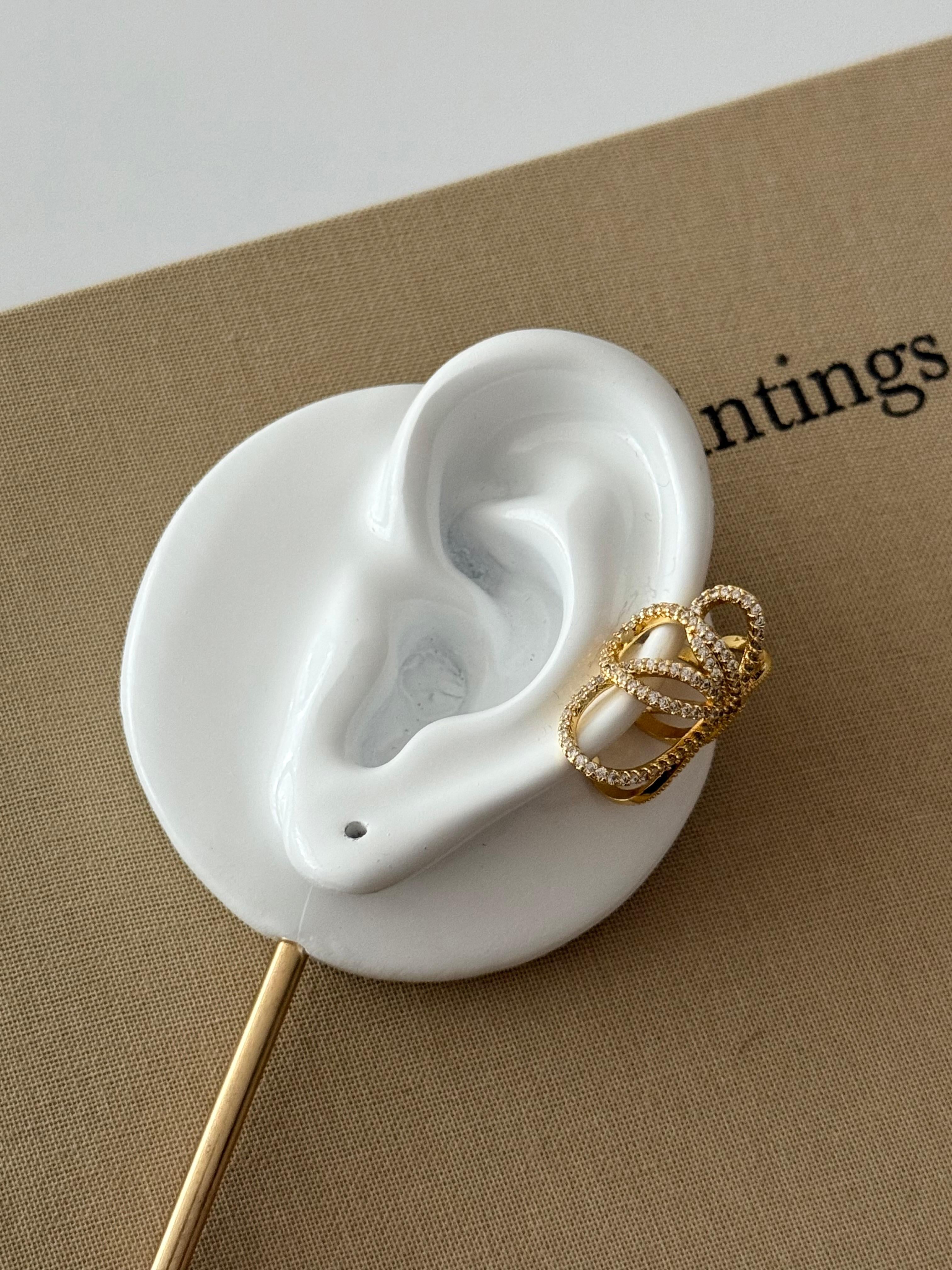 MY1VPEARC00101 gold-ear-cuff-stainless-steel-waterproof-trendy-wholesale-myaccessories wholesale jewelry EARCUFFS  Catwalk Jewellery Europe