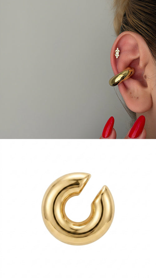 MY1VPEARC00107 gold-ear-cuff-stainless-steel-waterproof-trendy-wholesale-myaccessories wholesale jewelry EARCUFFS  Catwalk Jewellery Europe