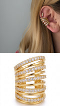 MY1VPEARC00108 gold-ear-cuff-stainless-steel-waterproof-trendy-wholesale-myaccessories wholesale jewelry EARCUFFS  Catwalk Jewellery Europe