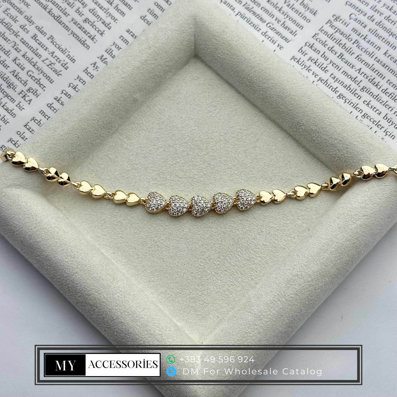 MY5V14BRC001 wholesale jewelry VIP 14K BRACELETS Catwalk Jewellery Europe