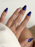 Gold CZ Pave V Shaped Chevron Ring - CW1RING001 | Wholesale Stainless Steel Jewelry Catwalk Jewellery Europe
