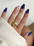 CW1RING003-gold-chunky-dome-statement-ring-catwalkjewellery wholesale jewelry RINGS Catwalk Jewellery Europe