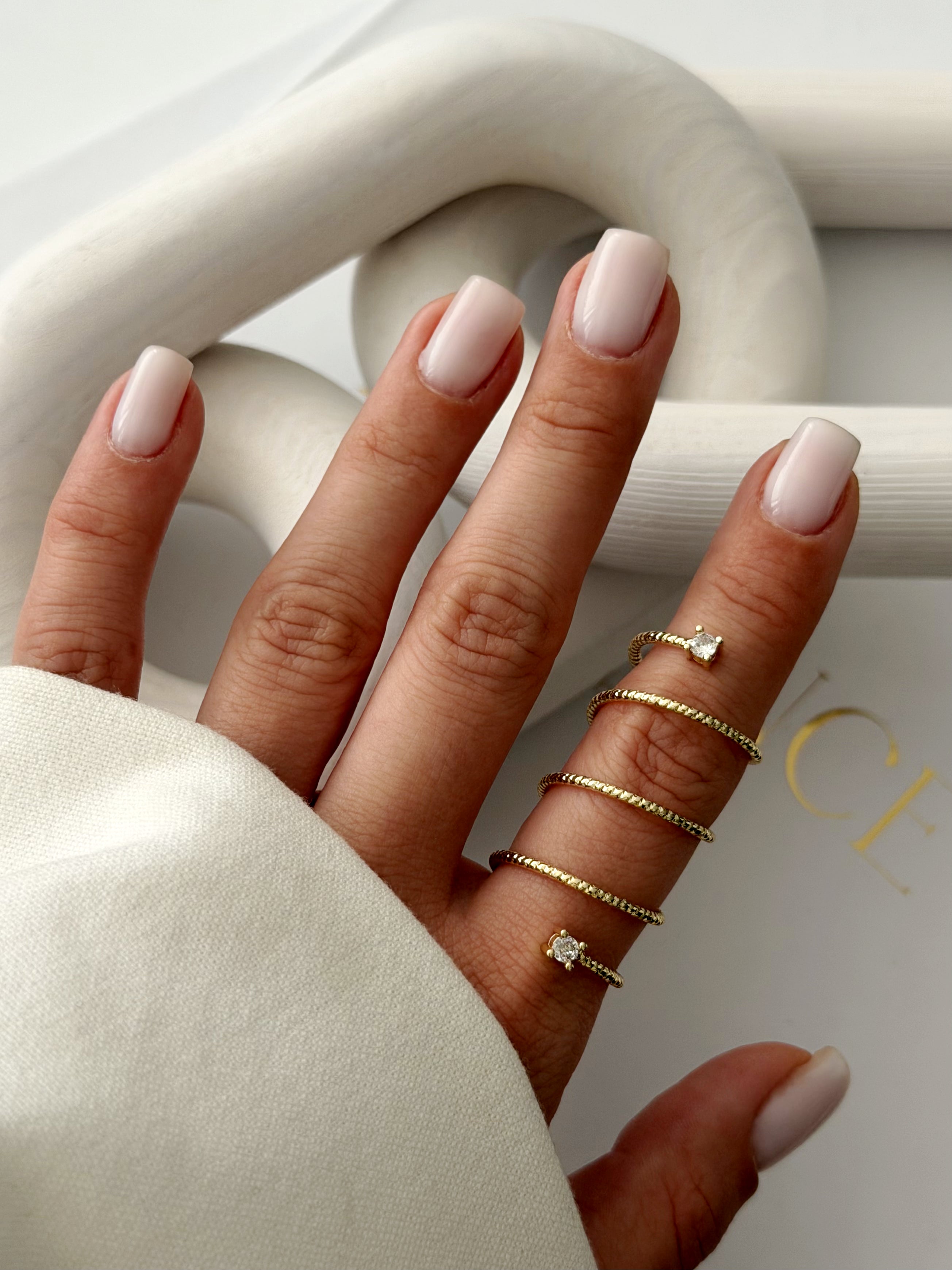 CW1RING004-gold-spiral-wrap-snake-ring-cz-accent-catwalkjewellery wholesale jewelry RINGS Catwalk Jewellery Europe