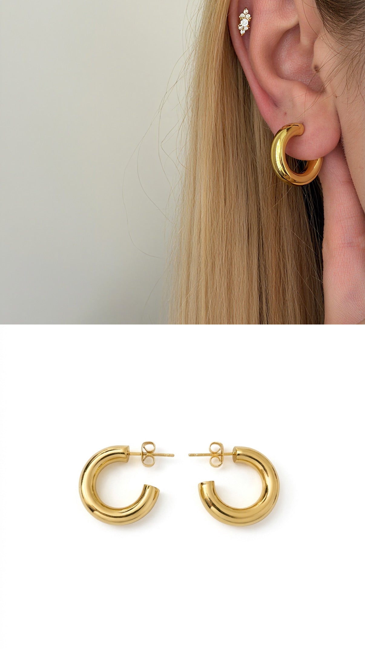 MY1VPERNG0010 gold-hoop-earrings-stainless-steel-myaccessories.webp wholesale jewelry VIP 14K EARRINGS  Catwalk Jewellery Europe