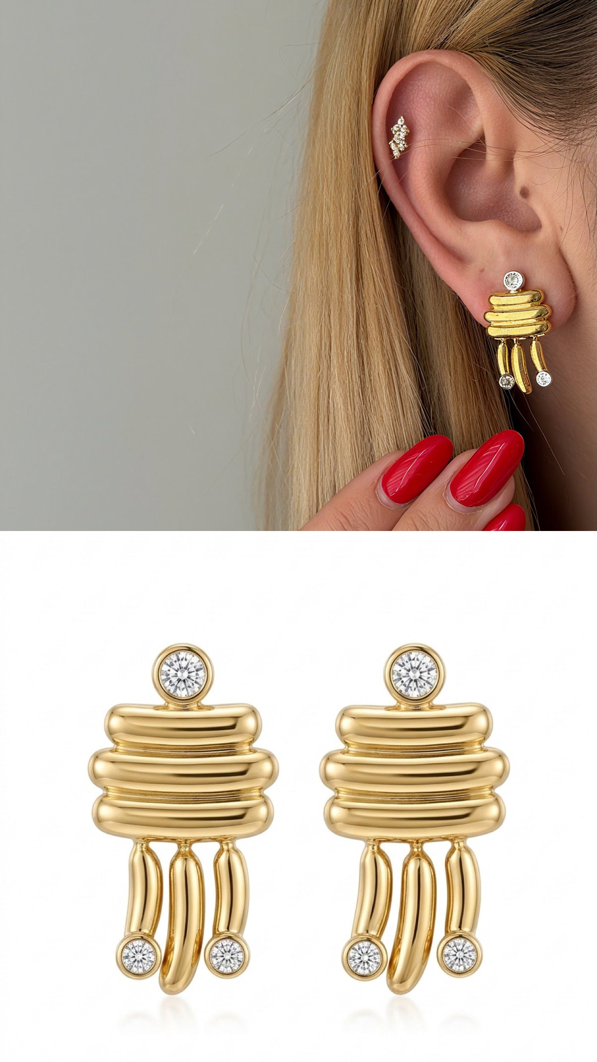MY1VPERNG008 gold-hoop-earrings-stainless-steel-myaccessories.webp wholesale jewelry VIP 14K EARRINGS  Catwalk Jewellery Europe