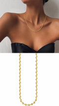 MY1VPNKLC002 gold-necklace-stainless-steel-waterproof-layered-trendy-wholesale-myaccessories wholesale jewelry NECKLACE  Catwalk Jewellery Europe