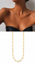 MY1VPNKLC003 gold-necklace-stainless-steel-waterproof-layered-trendy-wholesale-myaccessories wholesale jewelry NECKLACE  Catwalk Jewellery Europe