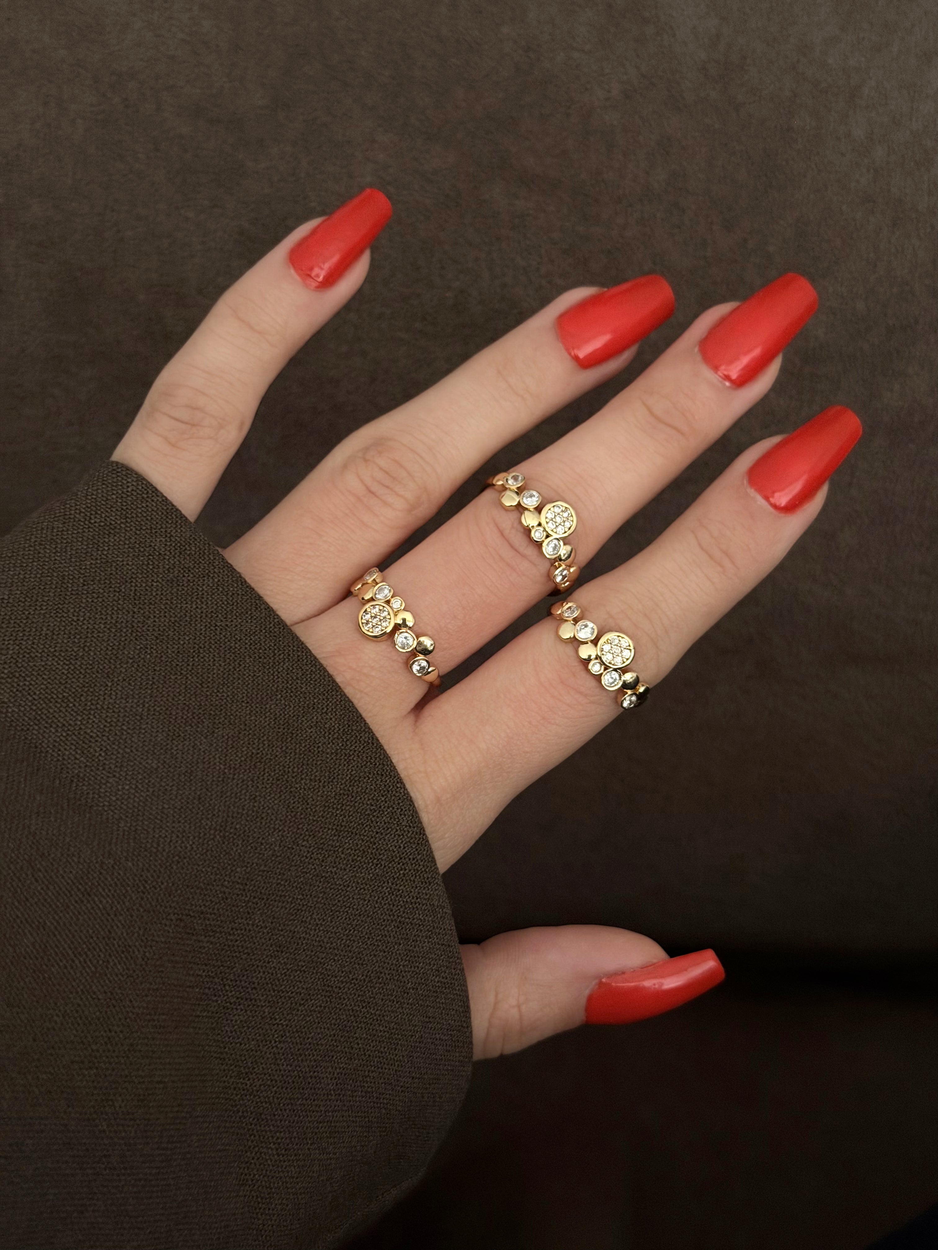 MY1VPRING001-gold-stackable-ring-stainless-steel-waterproof-trendy-wholesale-myaccessories wholesale jewelry RINGS Catwalk Jewellery Europe