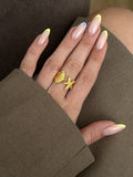 MY1VPRING0018-gold-stackable-ring-stainless-steel-waterproof-trendy-wholesale-myaccessories wholesale jewelry RINGS Catwalk Jewellery Europe