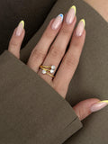 MY1VPRING0022-gold-stackable-ring-stainless-steel-waterproof-trendy-wholesale-myaccessories wholesale jewelry RINGS Catwalk Jewellery Europe