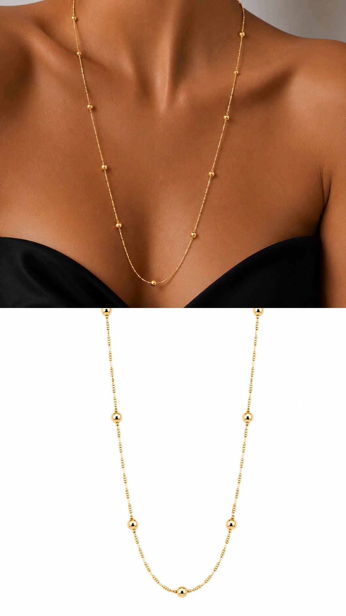 MY1VPNKLC0015 gold-minimalist-necklace-stainless-steel-wholesale-myaccessories wholesale jewelry NECKLACE  Catwalk Jewellery Europe