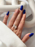 CW1RING0051-gold-open-bypass-double-marquise-cz-ring-catwalkjewellery wholesale jewelry RINGS Catwalk Jewellery Europe