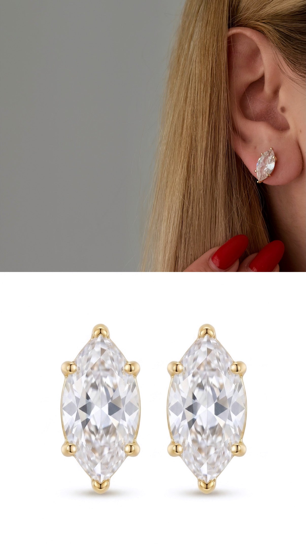 14K Gold Plated Cubic Zirconia Vip 14k earrings  – Catwalk Jewellery wholesale jewelry VIP 14K EARRINGS  Catwalk Jewellery Europe