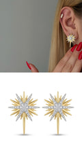 Two-Tone Cubic Zirconia Vip 14k earrings  – Catwalk Jewellery wholesale jewelry VIP 14K EARRINGS  Catwalk Jewellery Europe