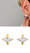 14K Gold Plated Cubic Zirconia Vip 14k earrings  – Catwalk Jewellery wholesale jewelry VIP 14K EARRINGS  Catwalk Jewellery Europe