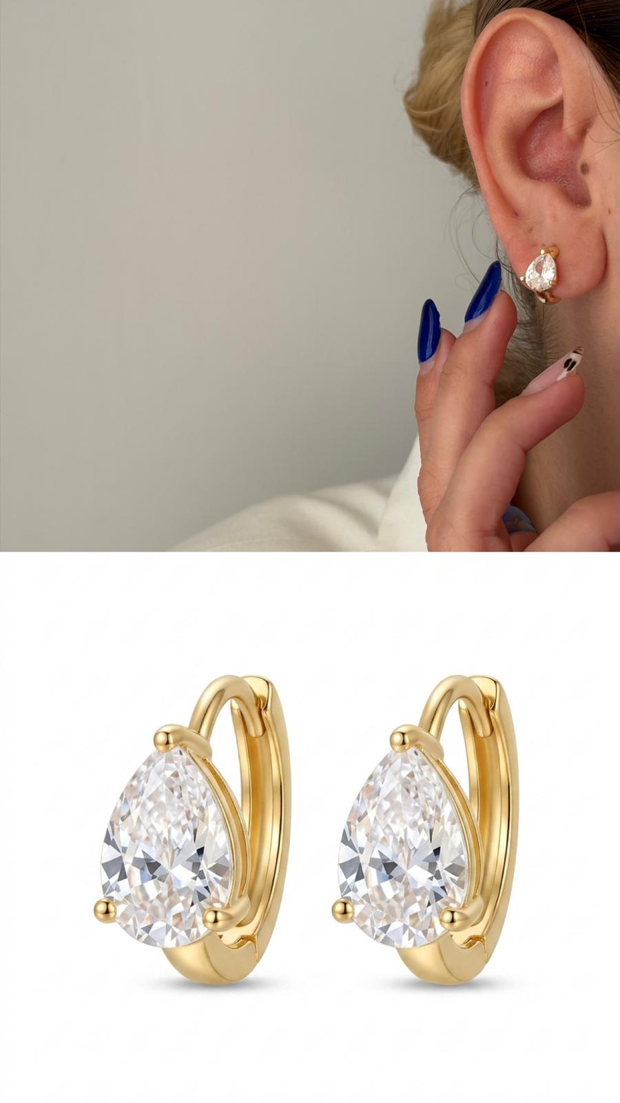 14K Gold Plated Vip 14k earrings  – Catwalk Jewellery wholesale jewelry VIP 14K EARRINGS  Catwalk Jewellery Europe