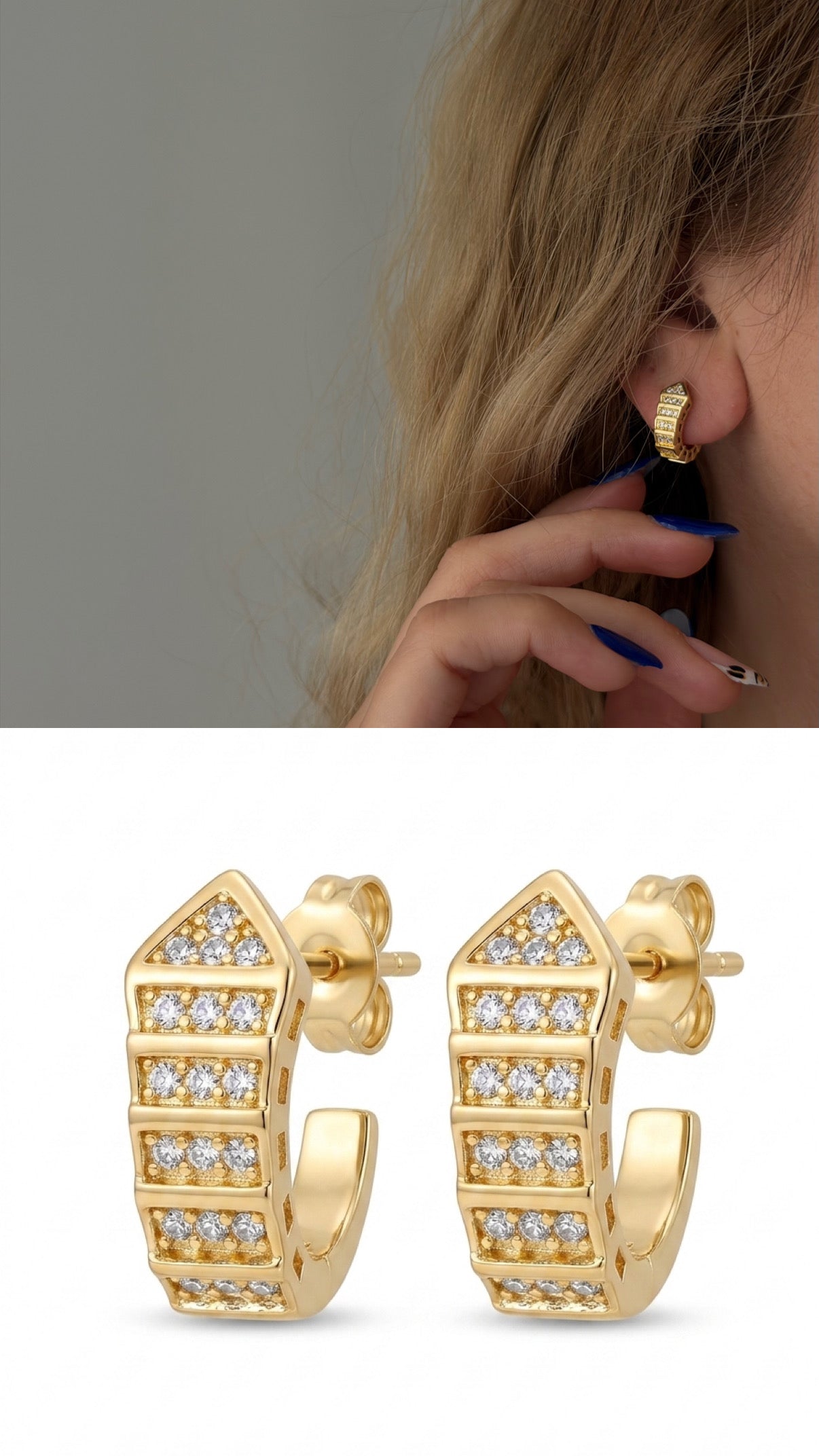 14K Gold Plated Vip 14k earrings  – Catwalk Jewellery wholesale jewelry VIP 14K EARRINGS  Catwalk Jewellery Europe